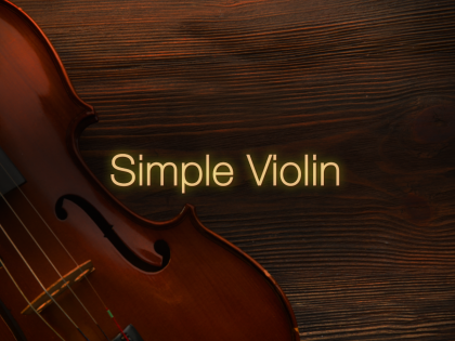 Simple Violin